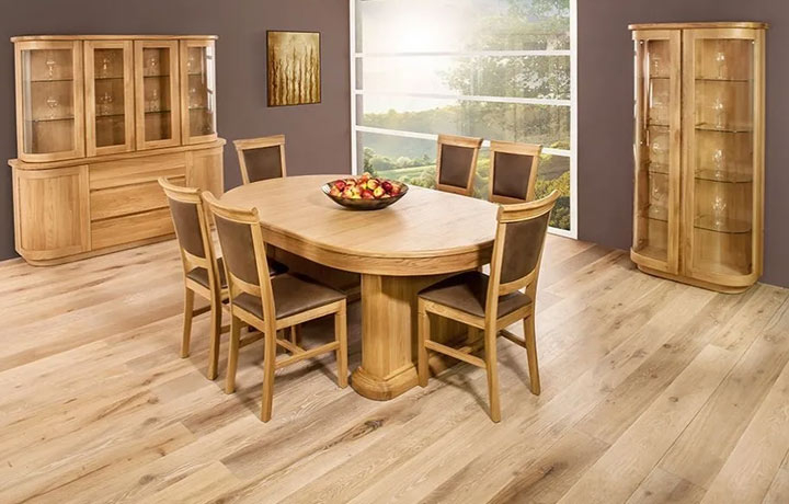 Oak & Hardwood Furniture Collections - Marseille Solid Oak Collection