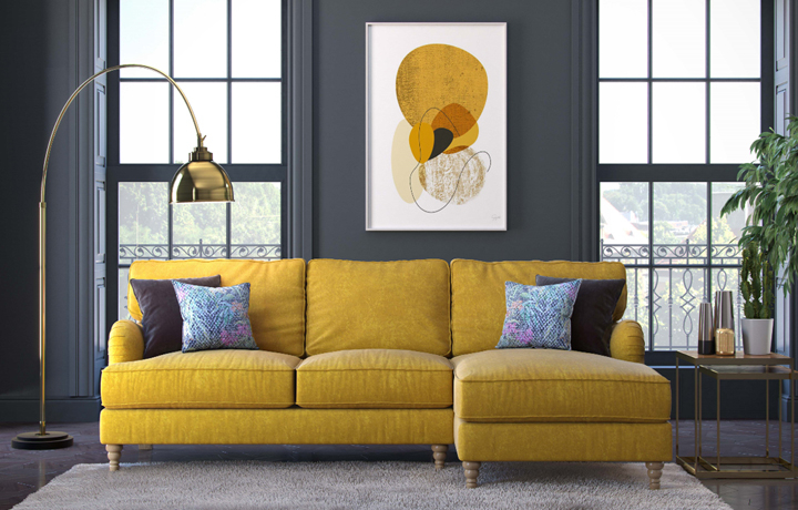 Sofas, Chairs & Corner Suites - Burley Range - Fabric & Leather