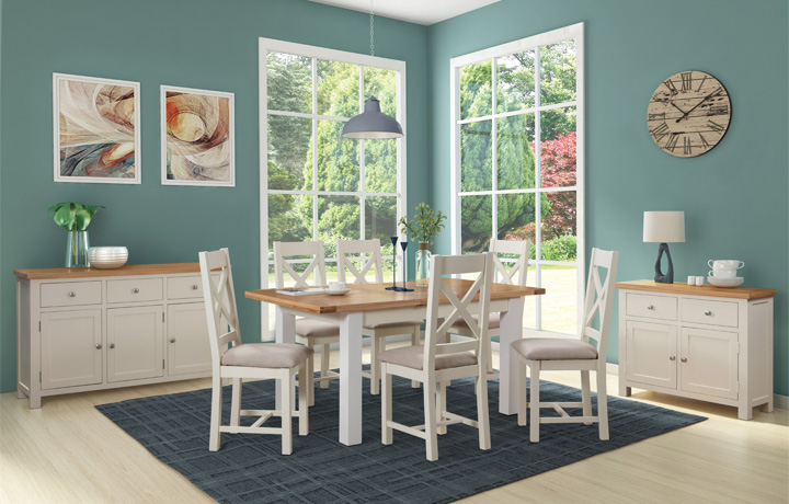 Painted Furniture Collections - Lavenham Ivory, White, Cobblestone & Raven Painted Furniture Collection