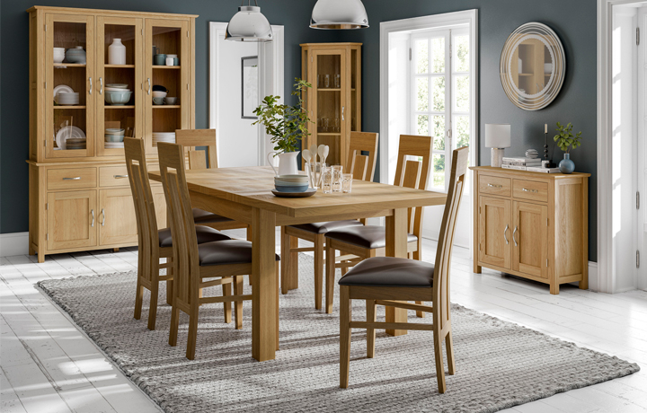 Oak & Hardwood Furniture Collections - Woodford Solid Oak Collection