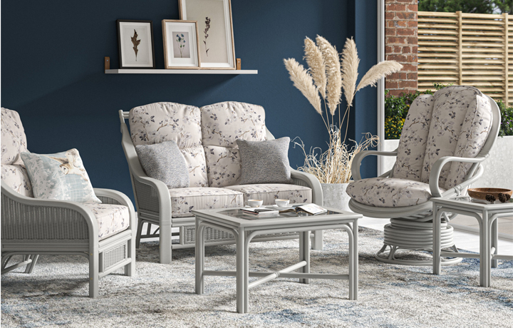 Indoor Cane Furniture  - Daro - Heathfield Range in Grey
