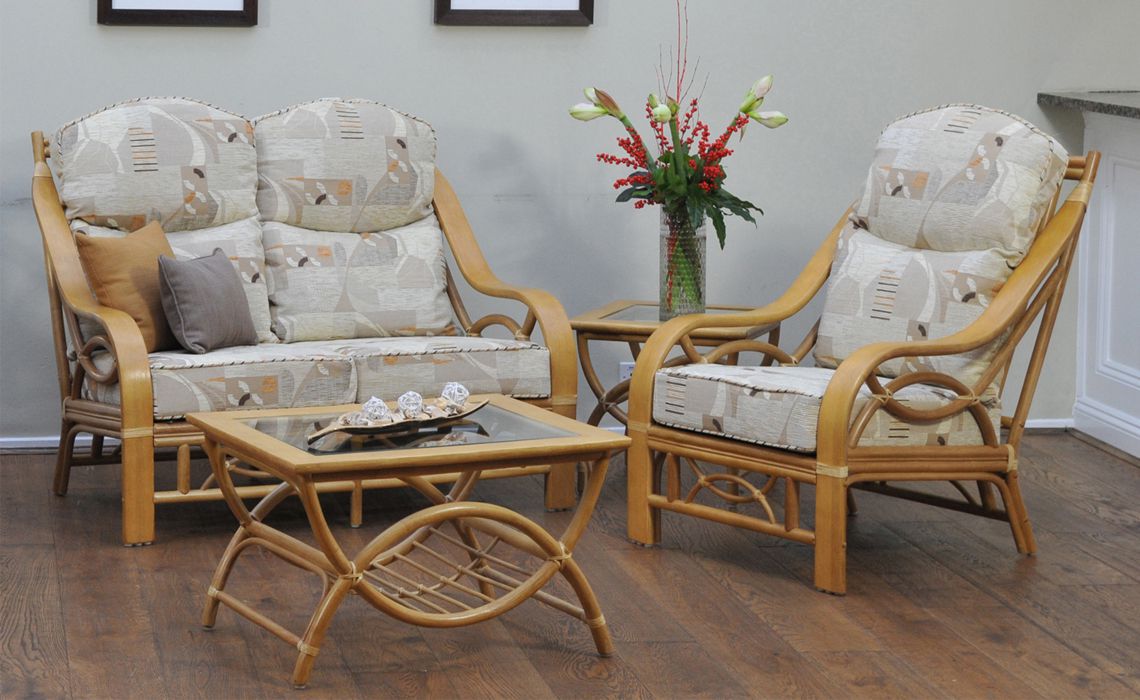 Daro Andorra Swivel Rocking Chair Cane and Rattan Cane