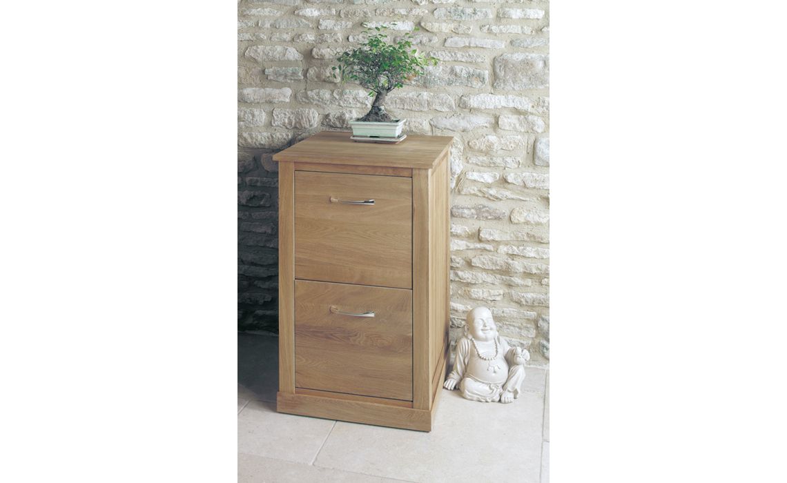 Home Office Oak Two Drawer Filing Cabinet Solid Oak Beds