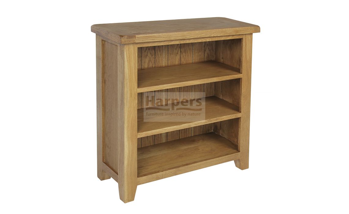 Es Rustic Oak Small Bookcase Solid American With Veneers Es Rustic Oak Small Bookcase