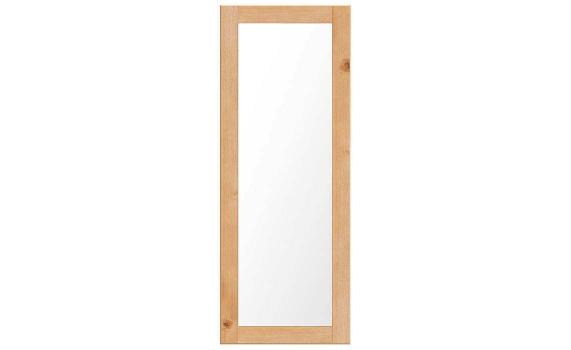 Country Pine Tall Wall Mirror