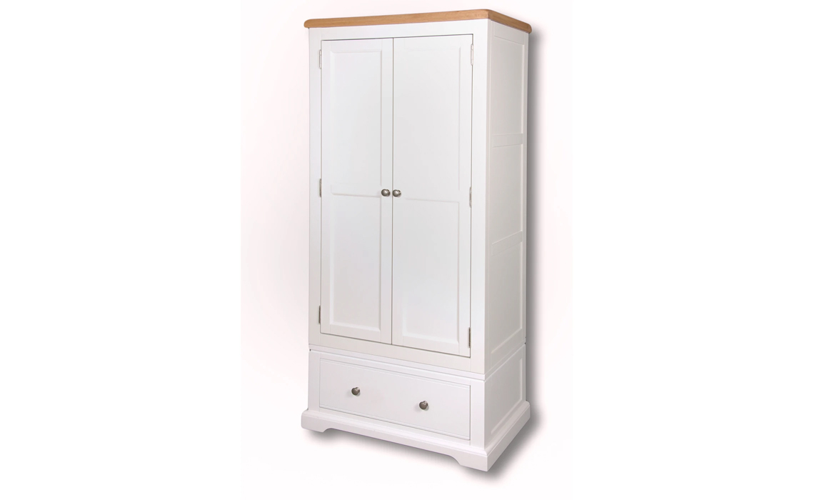 Small on sale double wardrobe