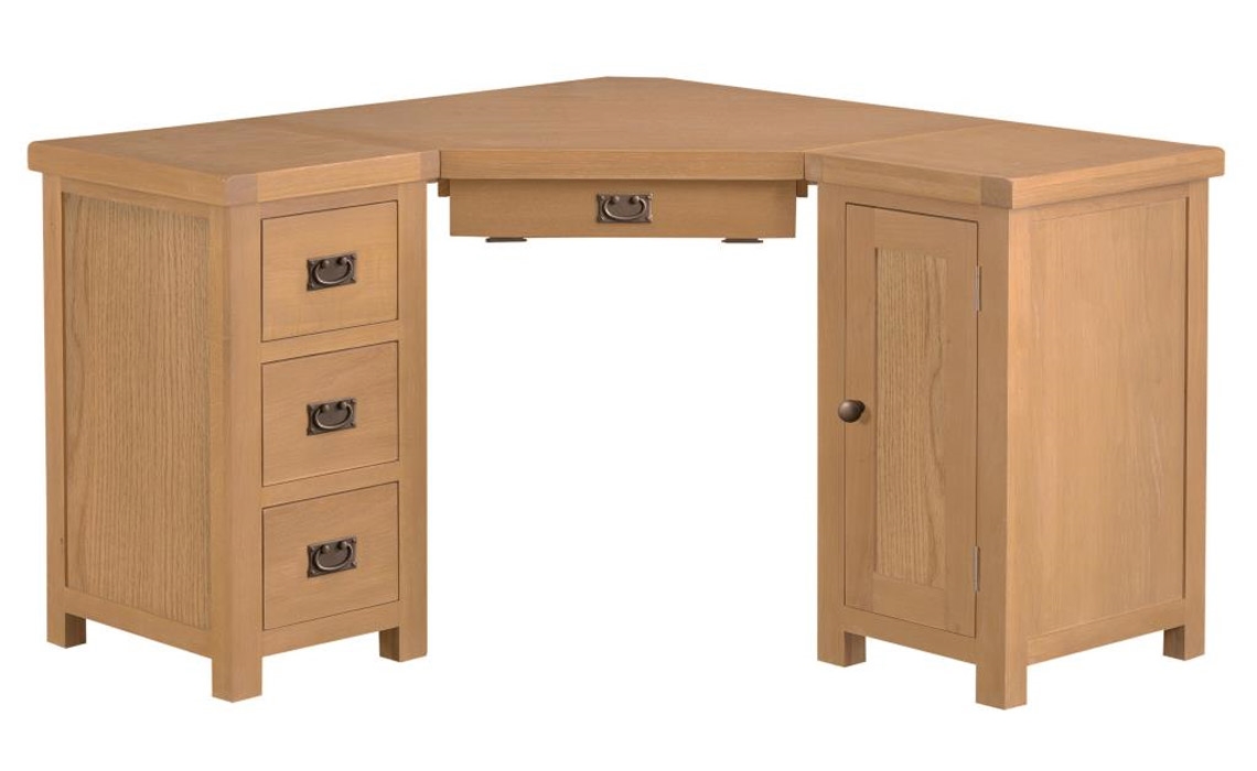 Real wood computer desk with drawers deals