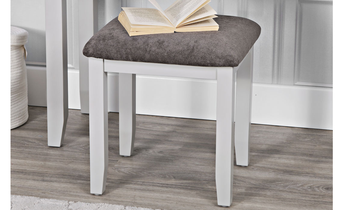 Ashley Painted Grey Collection - Ashley Painted Grey Stool