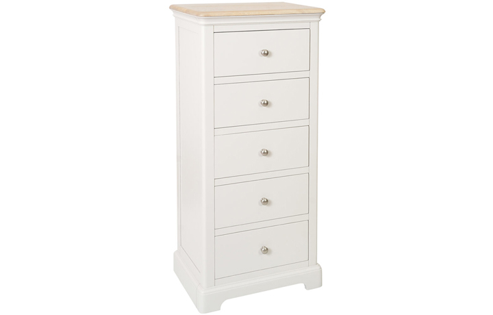 Melford Painted Collection - Various Colours - Melford Painted 5 Drawer Wellington