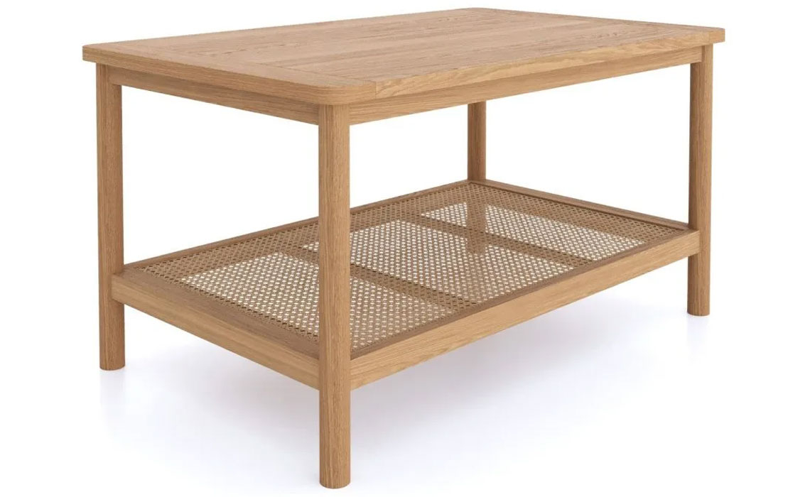 Coffee & Lamp Tables - Stockholm Natural Oak Coffee Table