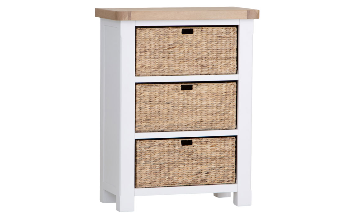 Painted Chest Of Drawers - Cheshire White Painted Storage Chest
