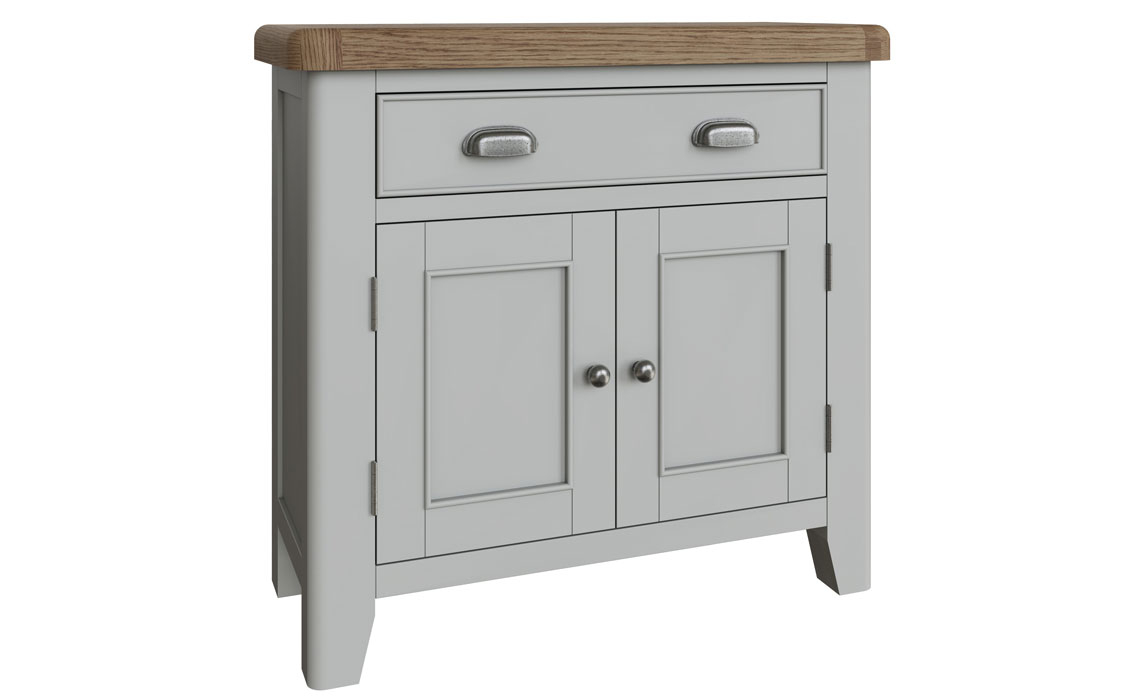 Sideboards & Cabinets - Ambassador Grey 1 Drawer 2 Door Sideboard