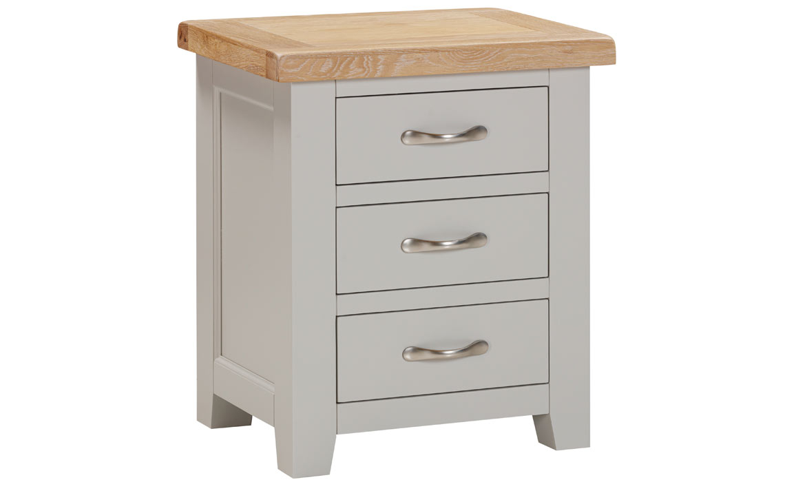 Berkley Painted Collection - Various Colours - Berkley Painted 3 Drawer Bedside