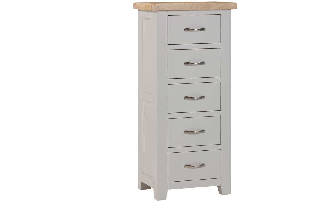 Chest Of Drawers - Berkley Painted 5 Drawer Wellington