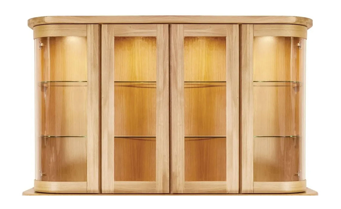 Dresser Tops & Larder Units - Marseille Oak Large Sideboard Top