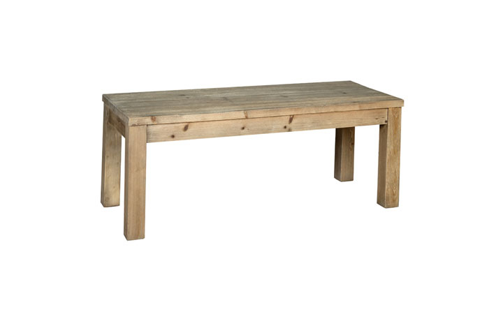 Bedsides - Carlton Reclaimed Pine Small Dining Bench
