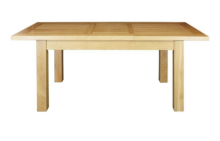 Dining Tables - Suffolk Solid Oak 175-245cm Extending Dining Table