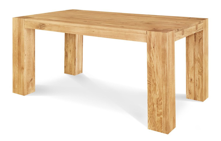 Majestic Oak Furniture Range - Majestic Solid Oak 160cm Dining Table