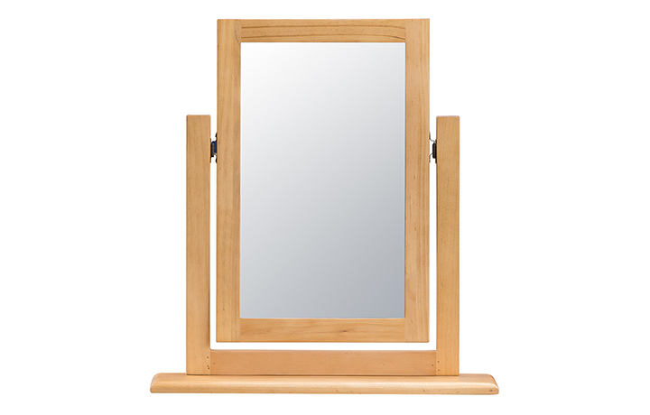 Mirrors - Country Pine Single Dressing Table Mirror