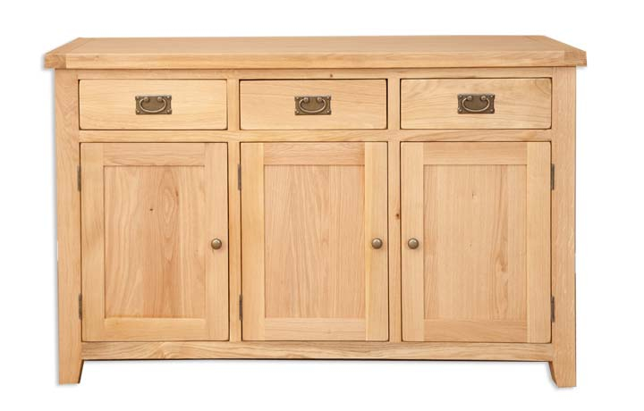 Sideboards & Cabinets - Windsor Natural Oak Large 3 Door 3 Drawer Sideboard