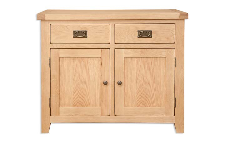 Sideboards & Cabinets - Windsor Natural Oak Small 2 Door 2 Drawer Sideboard