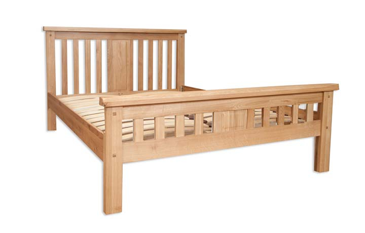 Beds & Bed Frames - Windsor Natural Oak 5ft Kingsize Bed Frame