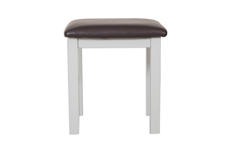 Dressing Tables & Stools - Henley Grey Painted Dressing Stool