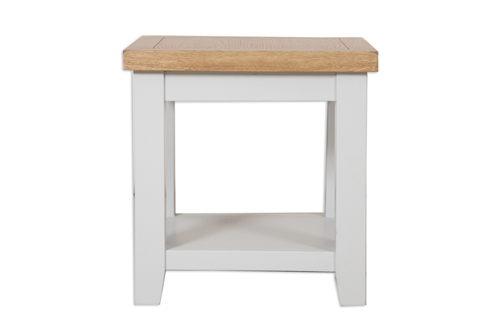 Coffee & Lamp Tables - Henley Grey Painted Lamp Table