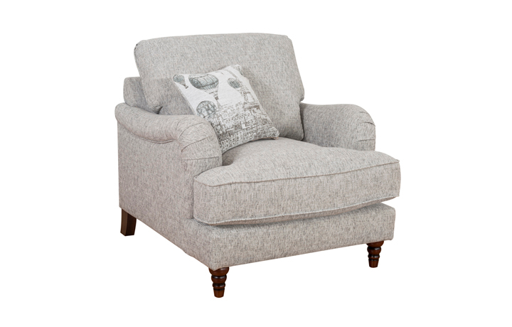 Burley Range - Fabric & Leather - Burley Arm Chair