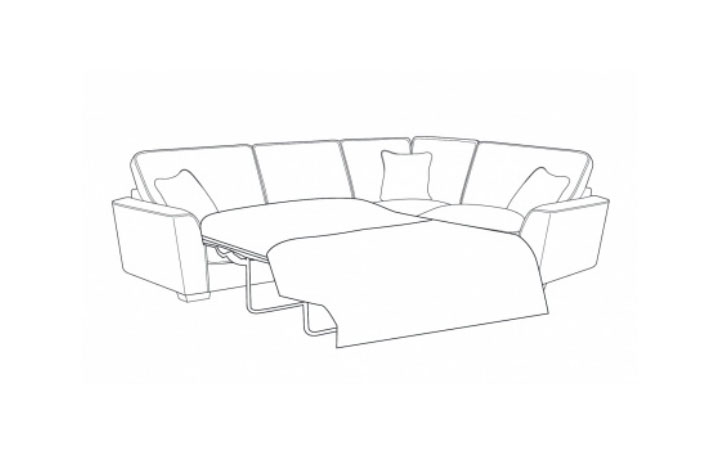  Corner Sofas - Aylesbury Full Corner Group With Bed Action (Standard or Scatter Back)
