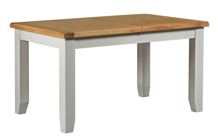 Eden Grey Painted Collection - Eden Grey Painted Small Extending Dining Table