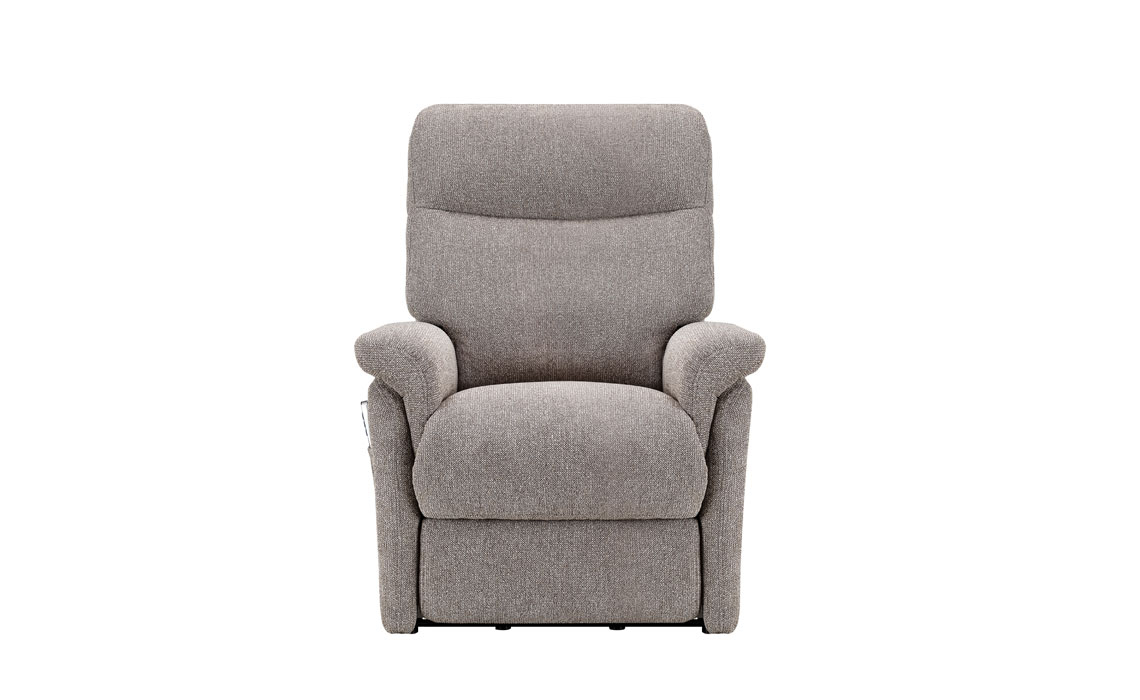 Vienna Leather & Fabric Range - Vienna Fixed or Manual Reclining Arm Chair 