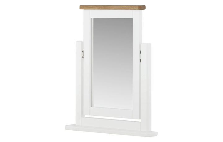 Mirrors - Pembroke White Painted Dressing Table Mirror