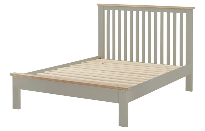 Beds & Bed Frames - Pembroke Stone Painted 4ft6 Double Bed Frame 