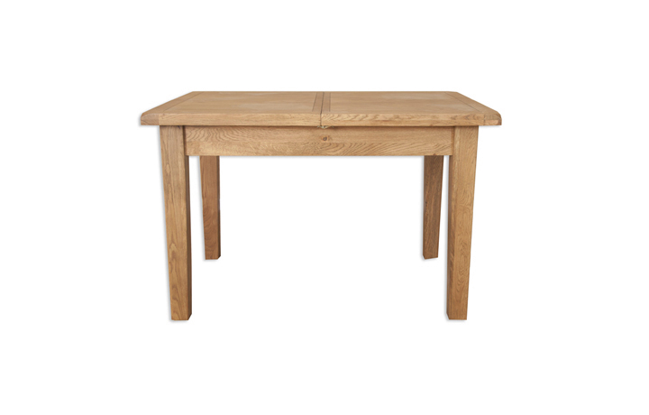 Dining Tables - Windsor Rustic Oak 120-160cm Extending Dining Table 