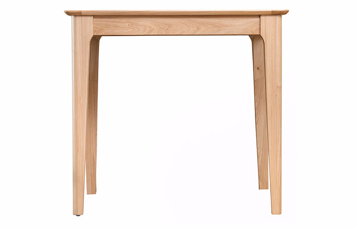 Odense Oak Furniture Collection - Odense Oak Fixed Top 85cm Dining Table