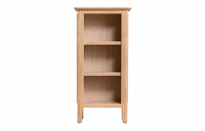 Odense Oak Furniture Collection - Odense Oak Small Narrow Bookcase