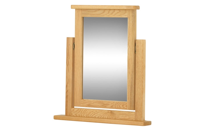 Oak Mirrors - Pembroke Oak Dressing Table Mirror