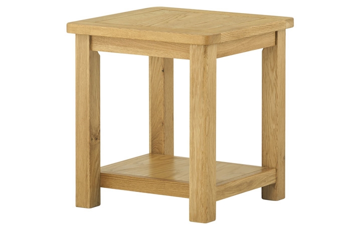 Oak Coffee Tables - Pembroke Oak Lamp Table