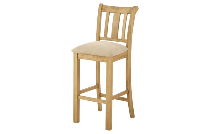 Chairs & Bar Stools - Pembroke Oak Bar Stool 