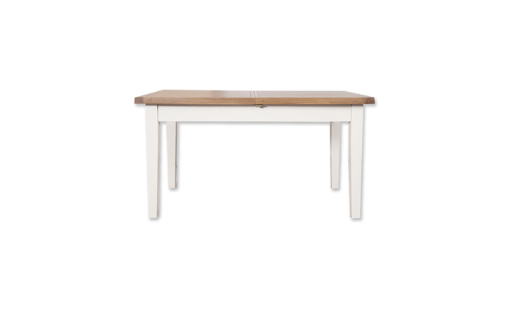 Dining Tables - Henley White Painted 160-210cm Extending Dining Table