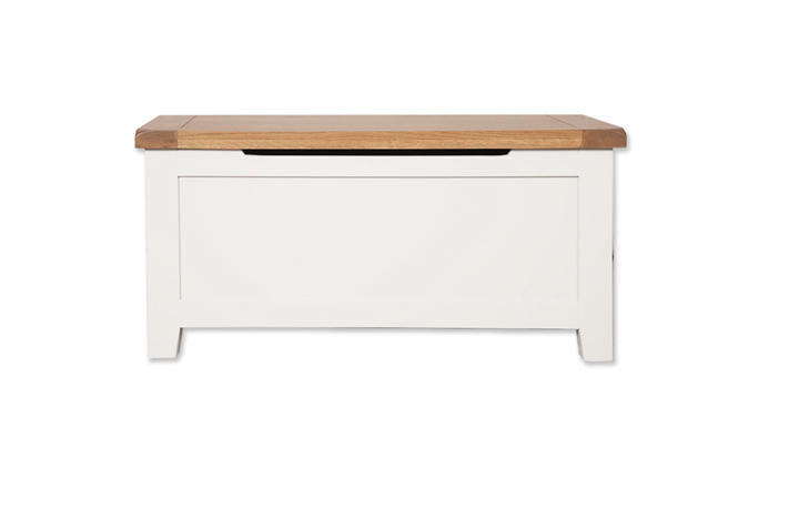 Henley White Painted Collection - Henley White Painted Blanket Box
