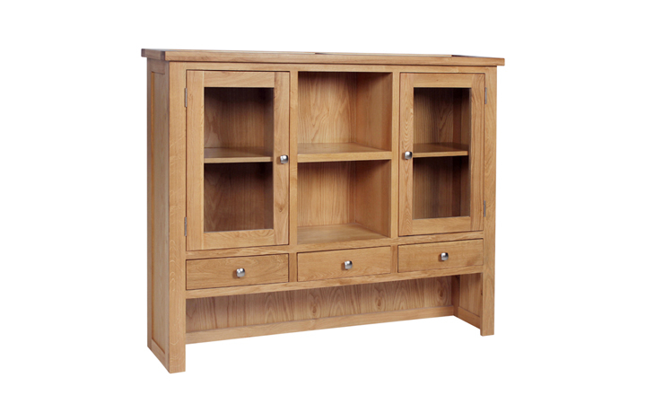 Dresser Tops & Larder Units - Lavenham Oak Large Dresser Top