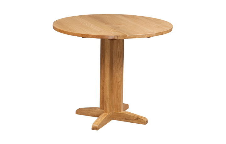 Oak Dining Tables - Lavenham Oak Drop Leaf Table