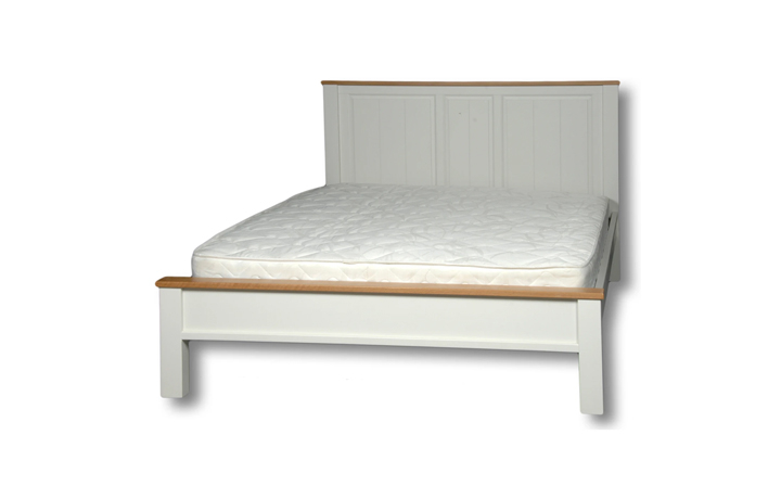 Suffolk Painted Collection White & Grey  - Suffolk Painted 3ft Single Bed Frame