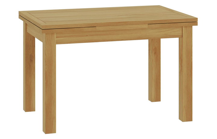 Dining Tables - Pembroke Oak Fixed Top Dining Table 120cm