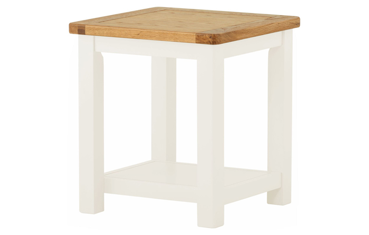 Coffee & Lamp Tables - Pembroke White Painted Lamp Table