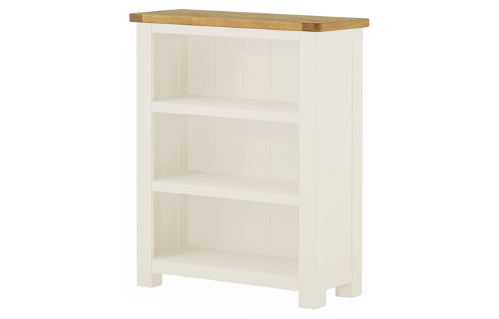 Painted Bookcases - Pembroke White Painted Small Bookcase