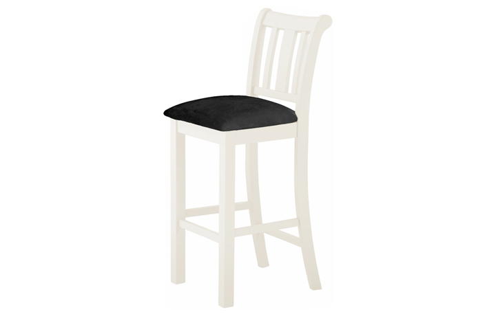 Chairs & Bar Stools - Pembroke White Painted Bar Stool 