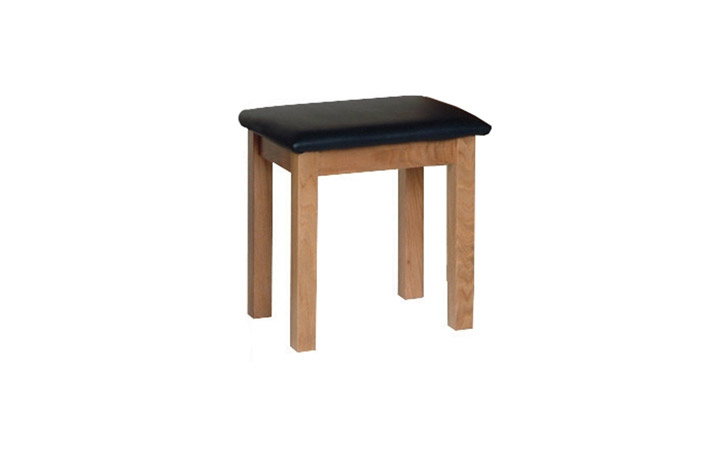 Dressing Tables & Stools - Woodford Solid Oak Dressing Table Stool